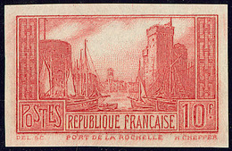 ** La Rochelle. Essai De Couleur Non Dentelé. No 261, Type I En Rouge. - TB - Andere & Zonder Classificatie