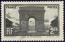 * Arc De Triomphe. Essai En Noir Dentelé Gommé. No 258A. - TB (N°et Cote Maury) - Non Classés