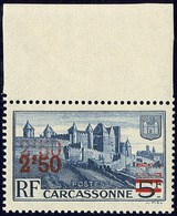 ** Carcassonne, Double Surcharge. No 490a, Bdf. - TB - Unclassified