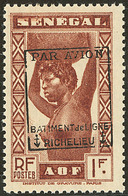 ** Richelieu. Sur Sénégal. No 6. - TB - Military Airmail