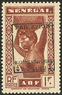 ** Richelieu. Sur Sénégal. No 6. - TB - Poste Aérienne Militaire