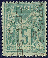 Surcharge 5 Lignes. No 15, Sans Quantième SEPT, Am. - TB - 1893-1947