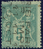 Surcharge 5 Lignes. No 15, 11 OCTO, Def, TB D'aspect - 1893-1947