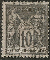 Surcharge 5 Lignes. No 16, 11 OCTO, Jolie Pièce. - TB. - R - 1893-1947