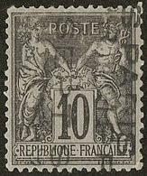 Surcharge 5 Lignes. No 16, SEPT Sans Quantième, Défauts. - TB. - R - 1893-1947