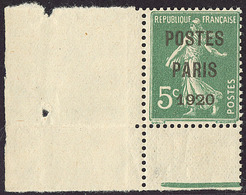 ** Postes Paris. No 24, Cdf, Très Frais. - TB - 1893-1947