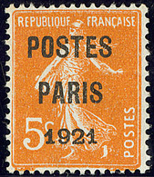 Postes Paris. No 27. - TB - 1893-1947