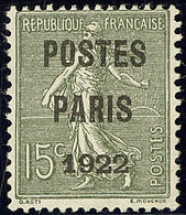 Postes Paris. No 31. - TB - 1893-1947