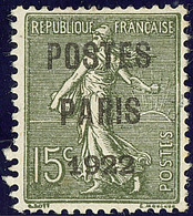 Postes Paris. No 31. - TB - 1893-1947