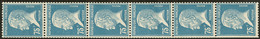 ** No 15, Bande Verticale De Six N°177, Superbe. - R - Coil Stamps