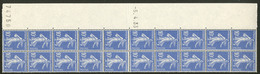 ** No 31, Panneau Vertical De 20 Ex N°279a, Bdf Avec Date 5.4.33 Et N°74750 à Gauche. - TB - Coil Stamps