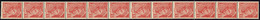 ** No 34, Bande De Douze N°412a. - TB - Coil Stamps