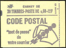 ** Sans Phospho. No 1815-C2, Carnet De 20t. - TB - Other & Unclassified