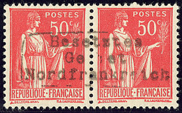 * Dunkerque. No 3, Paire. - TB - War Stamps