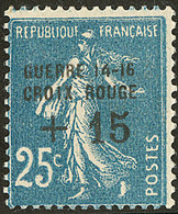 ** GUERRE 1914-1918. Non émis. No 4D. - TB (N°et Cote Maury) - War Stamps