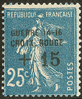 ** GUERRE 1914-1918. Non émis. No 4D. - TB (N°et Cote Maury) - Guerre (timbres De)