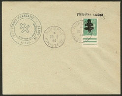 Lettre Audierne. No 8, Bdf, Sur Enveloppe D'Audierne 20.9.44 Avec Cachet Service De Santé. - TB - Bevrijding