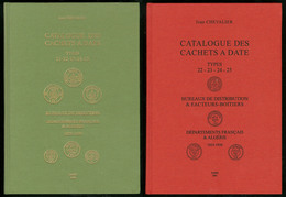 Catalogue Des Cad Types 11 à 25, Par J. Chevalier, En 2 Volumes 1995 Et 2001, Reliés, état Neuf. - TB - Other & Unclassified