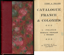 Catalogue Yvert 1932 France Et Colonies, Relié Cuir. - TB - Autres & Non Classés