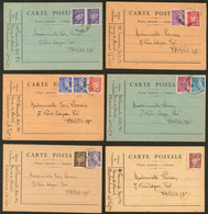 Lettre Camp D'internement De Choisel Châteaubriant 1942, 6 CP Affts Divers, Pour Paris. - TB - Ohne Zuordnung