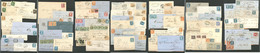 Lettre 1849-1900 (Poste), Bonnes Et Moyennes Valeurs Sur 70 Enveloppes Ou Fragments, Nuances, Cad, Destinations, Affts,  - Collections