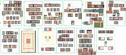 * 1900-1970 (Poste, BF), Valeurs Moyennes Et Séries Complètes Dont 122, 1e Orphelins Dont 155 (*), 182, CA, Etc., Qqs Ex - Verzamelingen