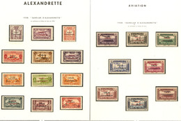 ** ALEXANDRETTE. 1938 (Poste, Taxe), Complète. - TB - Andere & Zonder Classificatie
