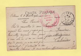 Hopital Auxiliaire N°114 - Orleans Loiret - 8-10-1918 - Croix Rouge Francaise - Guerra Del 1939-45