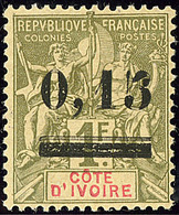 * Triple Surcharge. No 20, Très Frais, Superbe Et Seule Pièce Connue à Ce Jour. - RR (cote Maury) - Autres & Non Classés