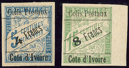 * Colis Postaux. Nos 16 (fortes Charnières), 17 Bdf. - TB - Andere & Zonder Classificatie