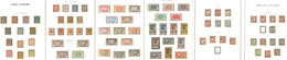 * Collection. 1892-1944 (Poste, PA, BF, Etc.), Complète Sauf CPx 22 (et N°A/B), Qqs Ex Obl. - TB - Autres & Non Classés