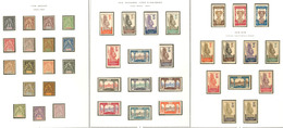 * Collection. 1904-1933 (Poste, Taxe), Complète. - TB - Sonstige & Ohne Zuordnung
