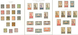 * Collection. 1904-1933 (Poste, Taxe), Complète. - TB - Andere & Zonder Classificatie