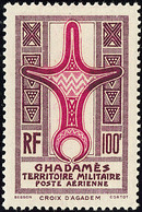 ** GHADAMES. Poste Aérienne. No 2a, Lilas Et Rose Lilas, Très Frais. - TB. - R - Other & Unclassified