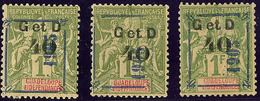 * Variétés. No 50f (Maury 50IGg), Dont Abeilles Tournées Case 14 Et Filet Droit Du Cadre Absent, Compo III. - TB - Sonstige & Ohne Zuordnung