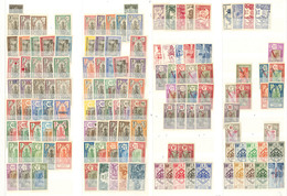 ** Collection. 1914-1954 (Poste, PA, Taxe), Valeurs Moyennes Et Séries Complètes. - TB - Sonstige & Ohne Zuordnung