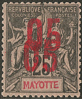 * Double Surcharge. No 25a. - TB - Autres & Non Classés