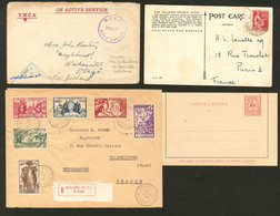 Lettre Lot. 1905-1939, 4 Plis Divers. - TB - Sonstige & Ohne Zuordnung