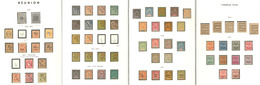 * Collection. 1852-1947 (Poste, PA, Taxe, BF, C.Px), Valeurs Moyennes Et Séries Complètes. - TB - Autres & Non Classés