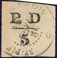 "P D". No 16. - TB. - R (Tillard 1886-1, Cote 2000 Euros) - Other & Unclassified