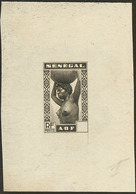 (*) Epreuves En Noir, Sans Faciale. Type "Sénégalaise". No 144, Sur Papier Fin. - TB - Autres & Non Classés