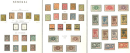 * Collection. 1887-1944 (Poste, PA, Taxe), Complète Sauf Poste 6, 7 Et Taxe 3. - TB - Autres & Non Classés