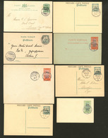 Lettre Entiers Postaux. 8 Entiers (CP Ou Enveloppe), Obl Mais Non Voyagé. - TB - Andere & Zonder Classificatie