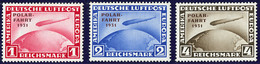 * Poste Aérienne. Polar Fahrt 1931. Nos 40 à 42. - TB - Other & Unclassified