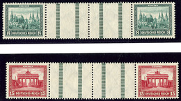 * Timbres De Carnets (cote Michel). Nos 427 Et 428 (Mi. #WZ5 Et WZ8), En Paire Avec Pont Guilloché Et Les Timbres **. -  - Other & Unclassified