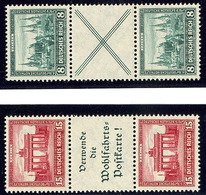 * Timbres De Carnets (cote Michel). Nos 427 Et 428 (Mi. #S93 Et S99), En Paire Verticale Avec Pont X Ou Pub. - TB - Sonstige & Ohne Zuordnung