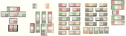 * Collection. 1949 (Poste), Diverses Valeurs Courantes Monuments De Carnets, Paire, Paire Verticale, Tête-bêche, Etc., A - Autres & Non Classés