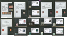 ** CROATIE. Collection. 1918-1942 (Poste, PA, Taxe, Bienfaisance), 200 Ex Non Dentelés, Variétés Diverses, Essais, Etc., - Croatie