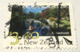 New Zealand 2010 Scenery Christchurch $3.40 - Used - Oblitérés