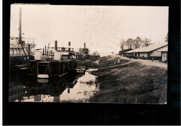 CONGO BELGE Kinshasa Beach Et Flotille Unatra Ed Nogueira & Co 1928 Old Photo Postcard - Kinshasa - Léopoldville